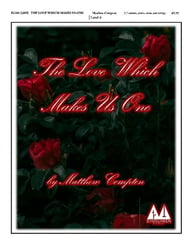 The Love Which Makes Us One Handbell sheet music cover Thumbnail